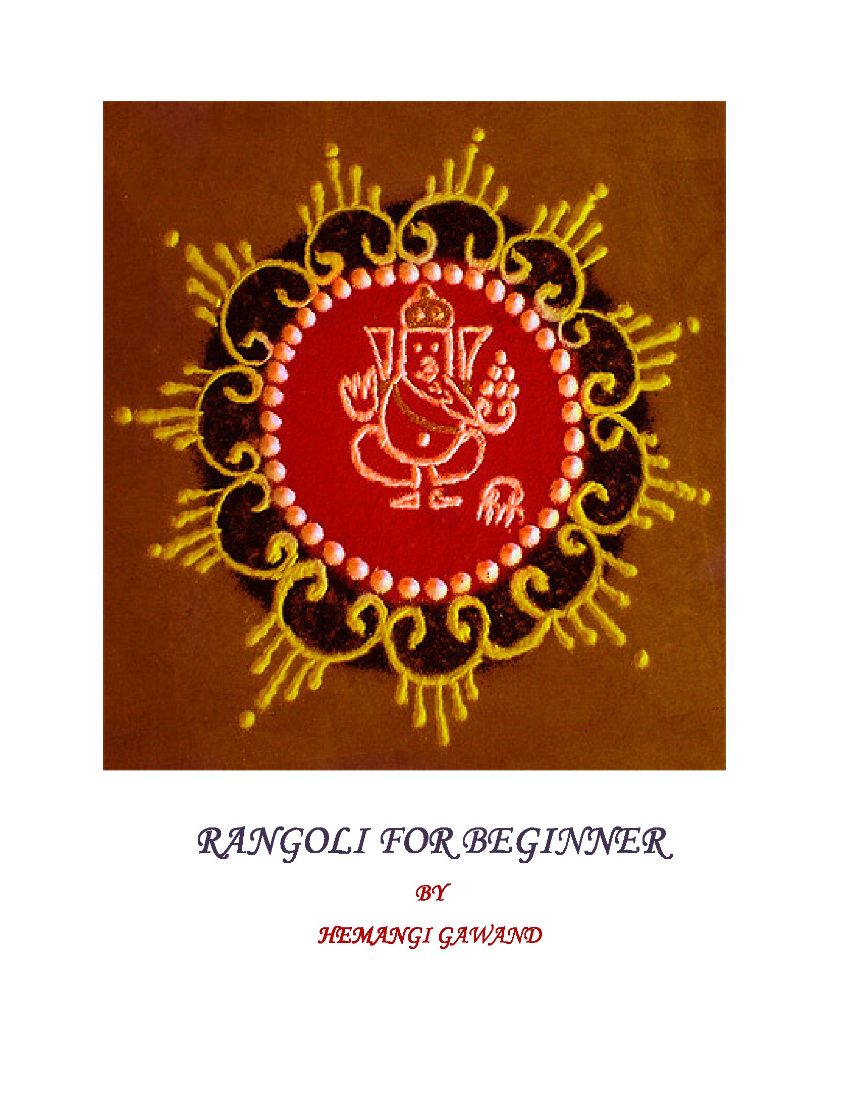 RANGOLI FOR BEGINNER | Pothi.com