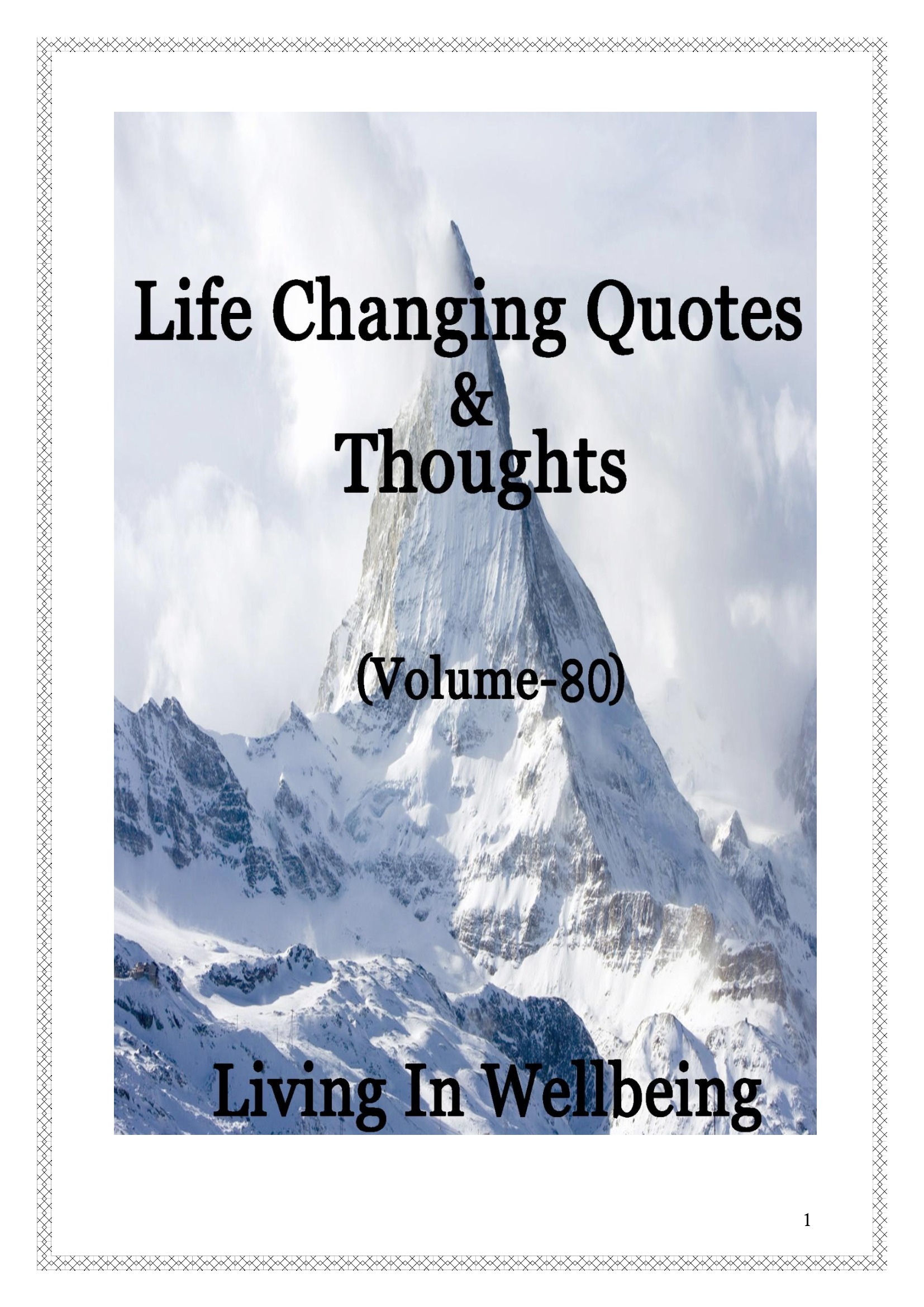 Life Changing Quotes & Thoughts (Volume 80) | Pothi.com