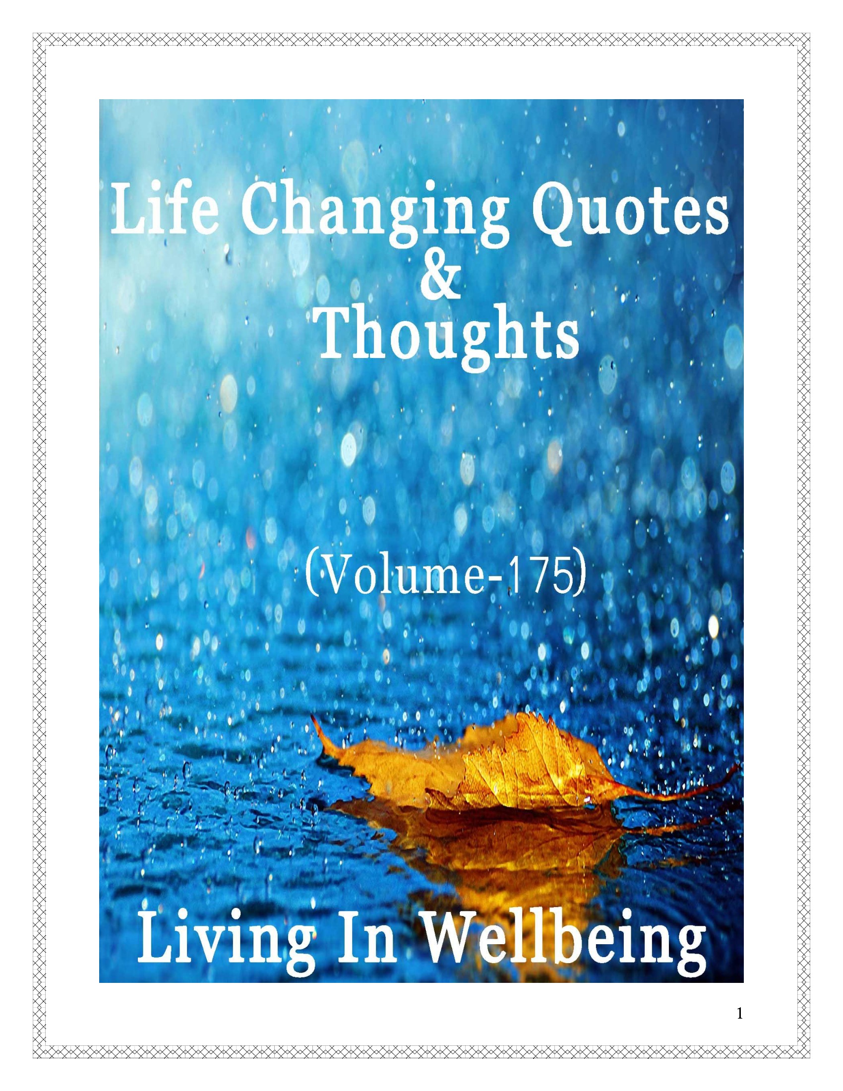 Life Changing Quotes & Thoughts (Volume 175) | Pothi.com