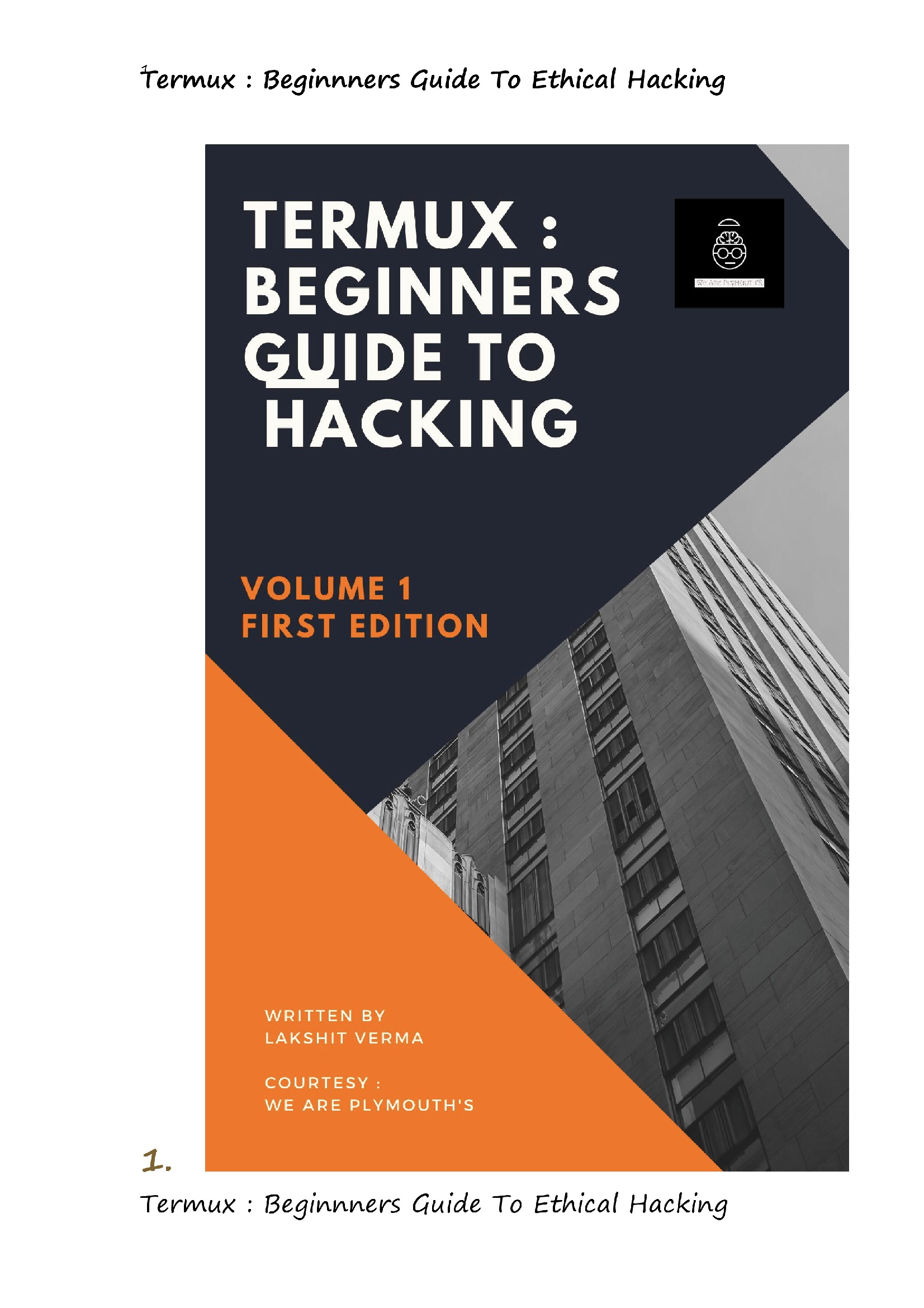 Termux : Beginners Guide To Ethical Hacking | Pothi.com