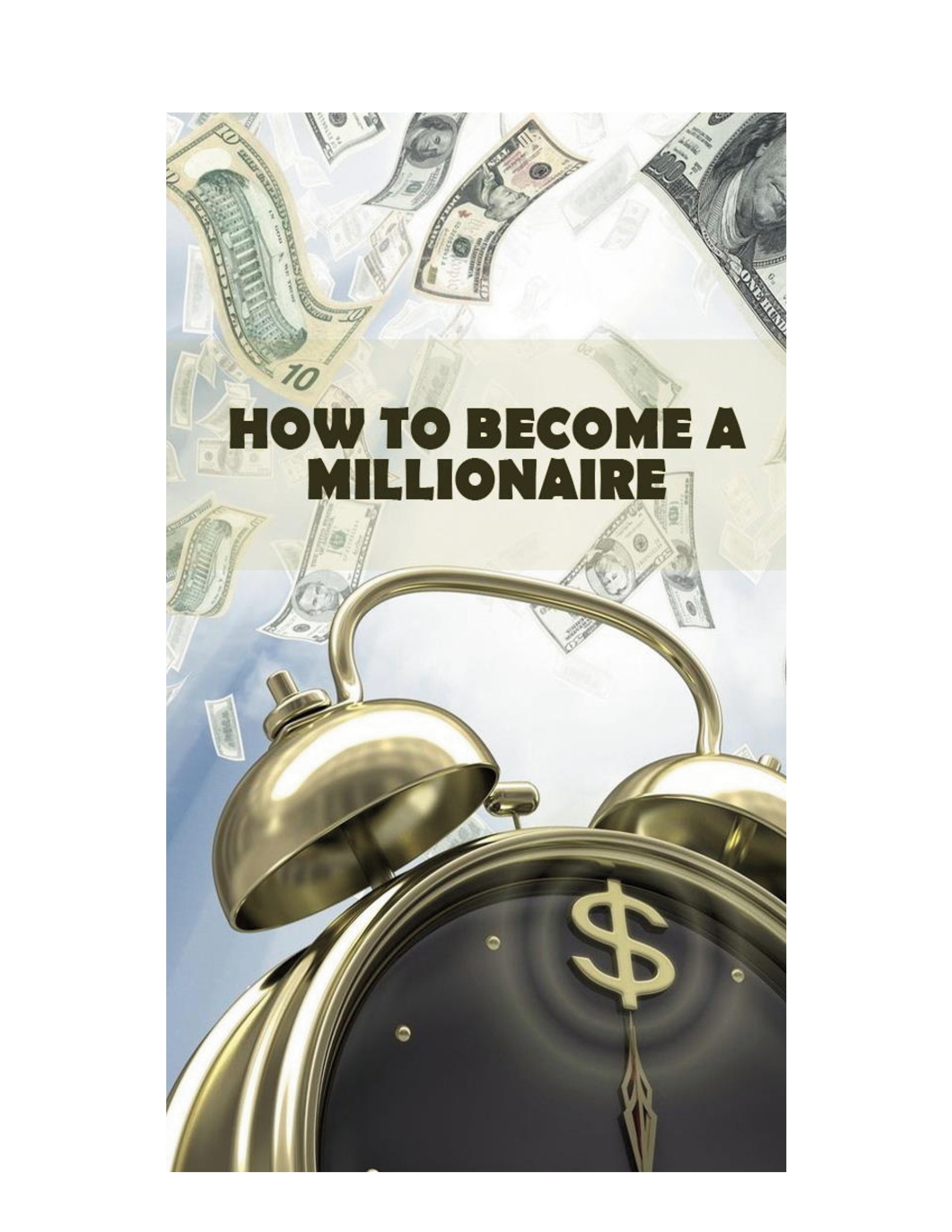 How To Become A Millionaire | Pothi.com