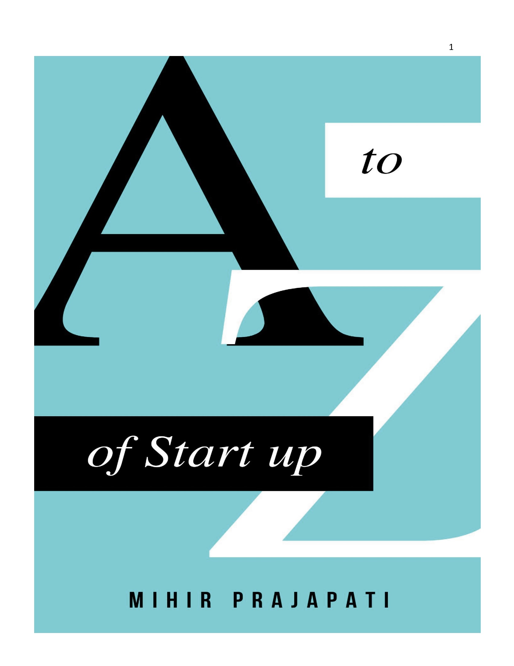 A To Z Of Start Up Pothi
