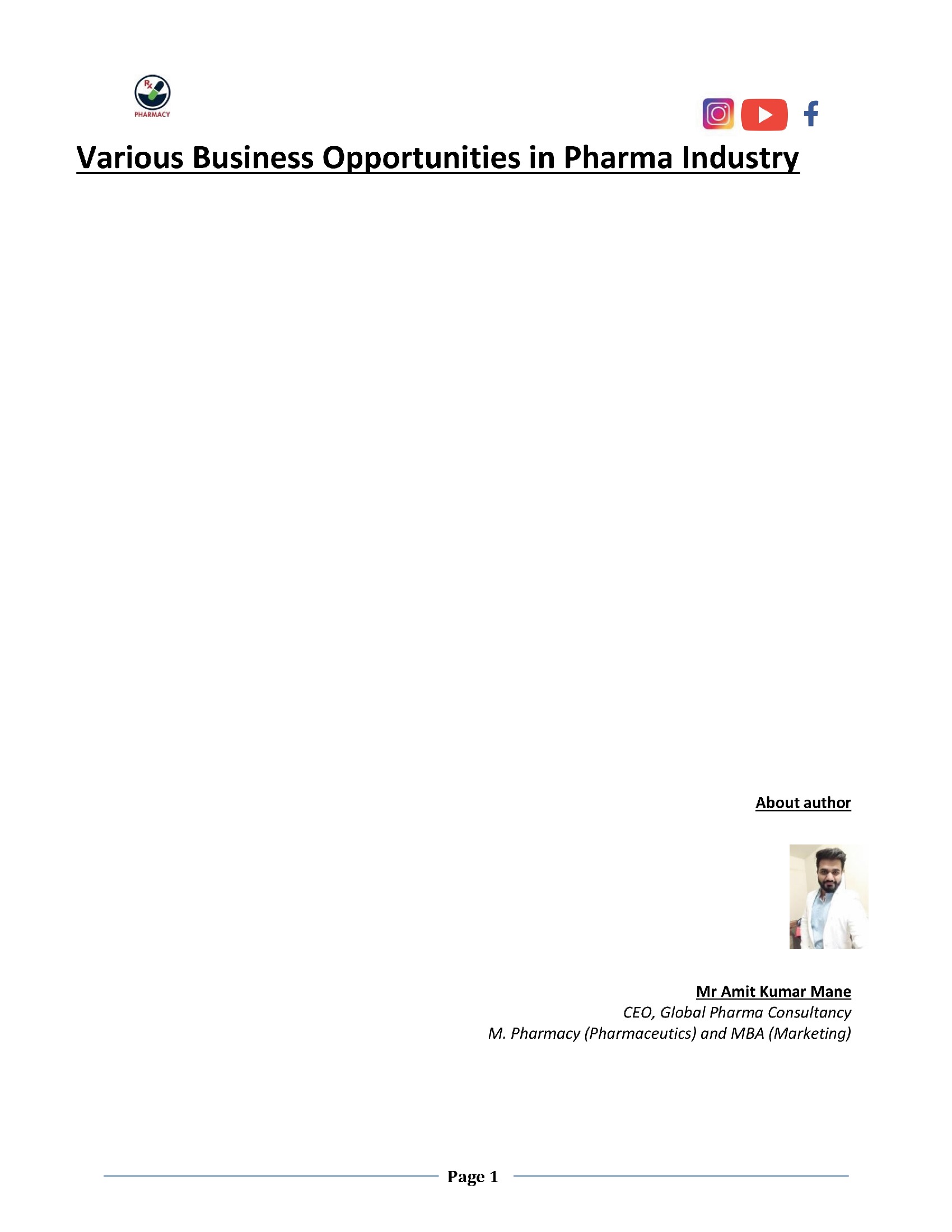 various-business-opportunities-in-pharmaceutical-industry-pothi