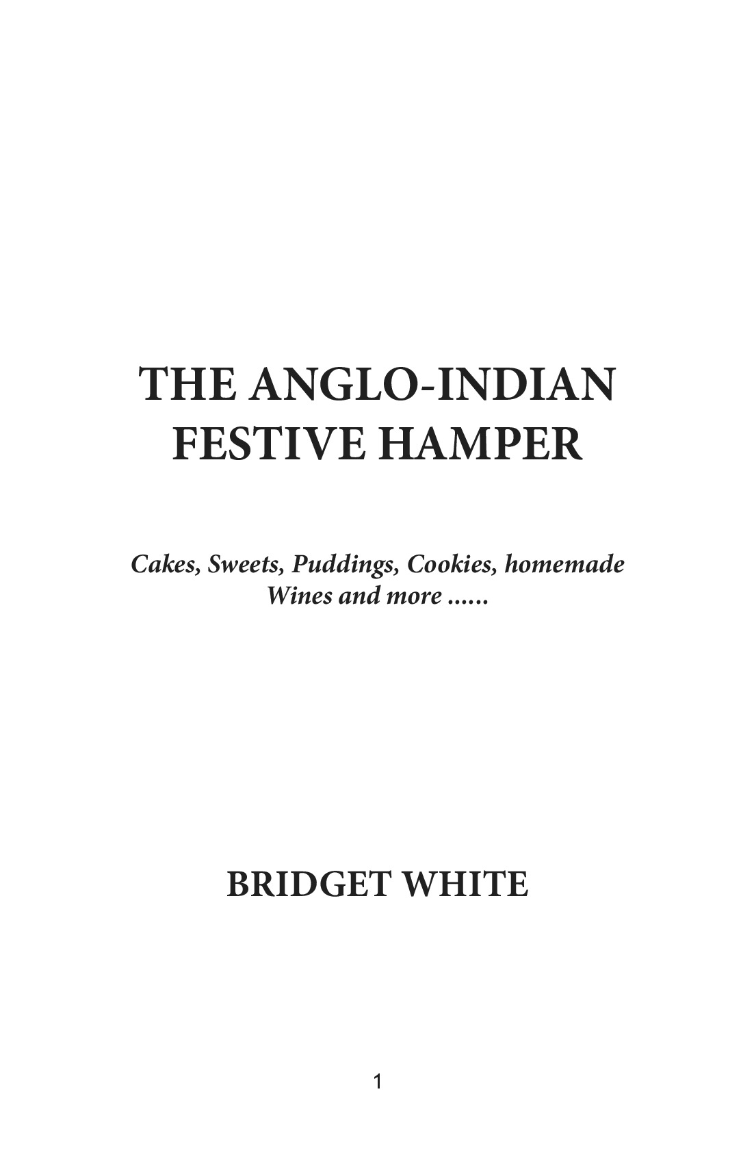 THE ANGLO-INDIAN FESTIVE HAMPER | Pothi.com
