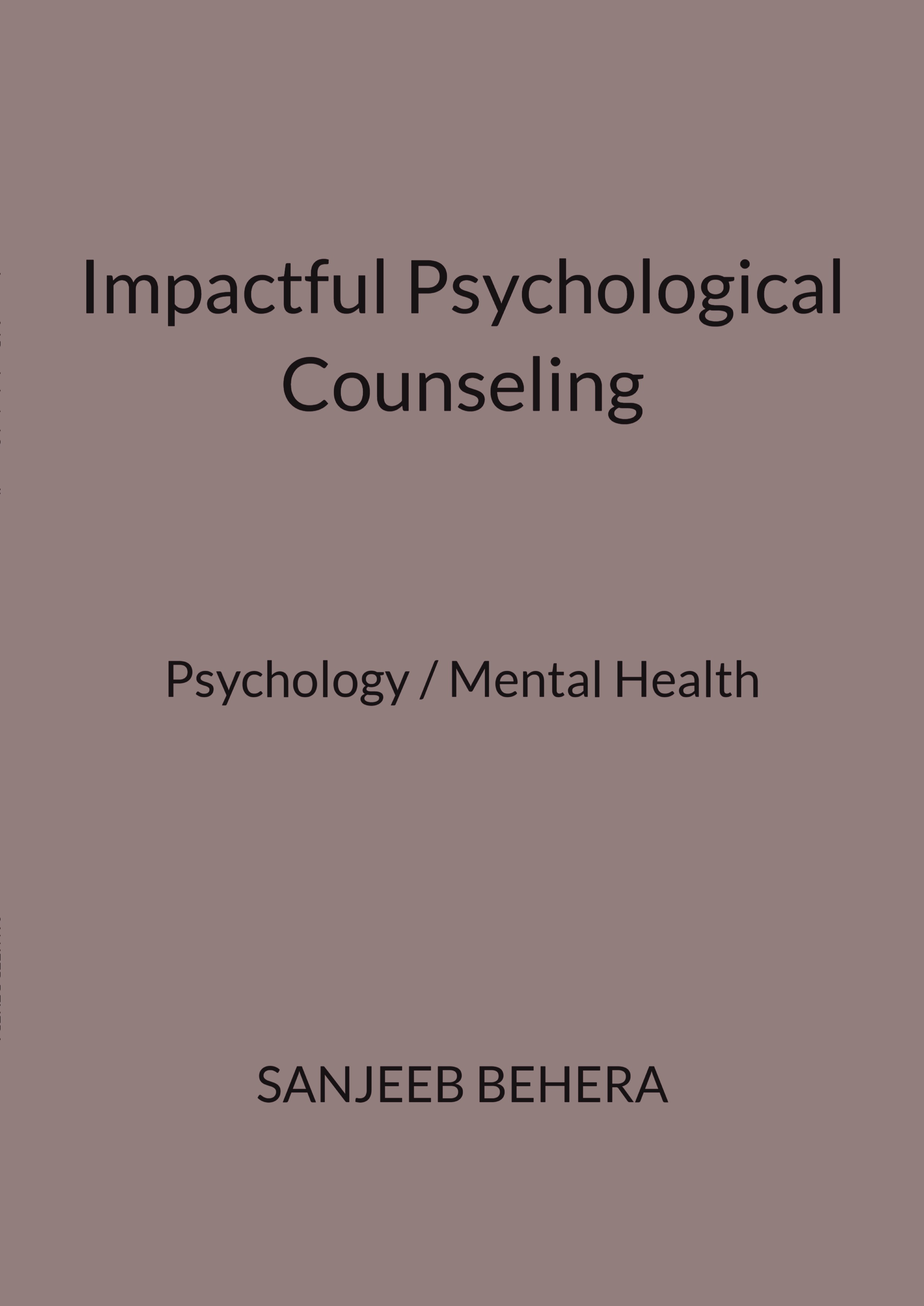 Impactful Psychological Counseling | Pothi.com