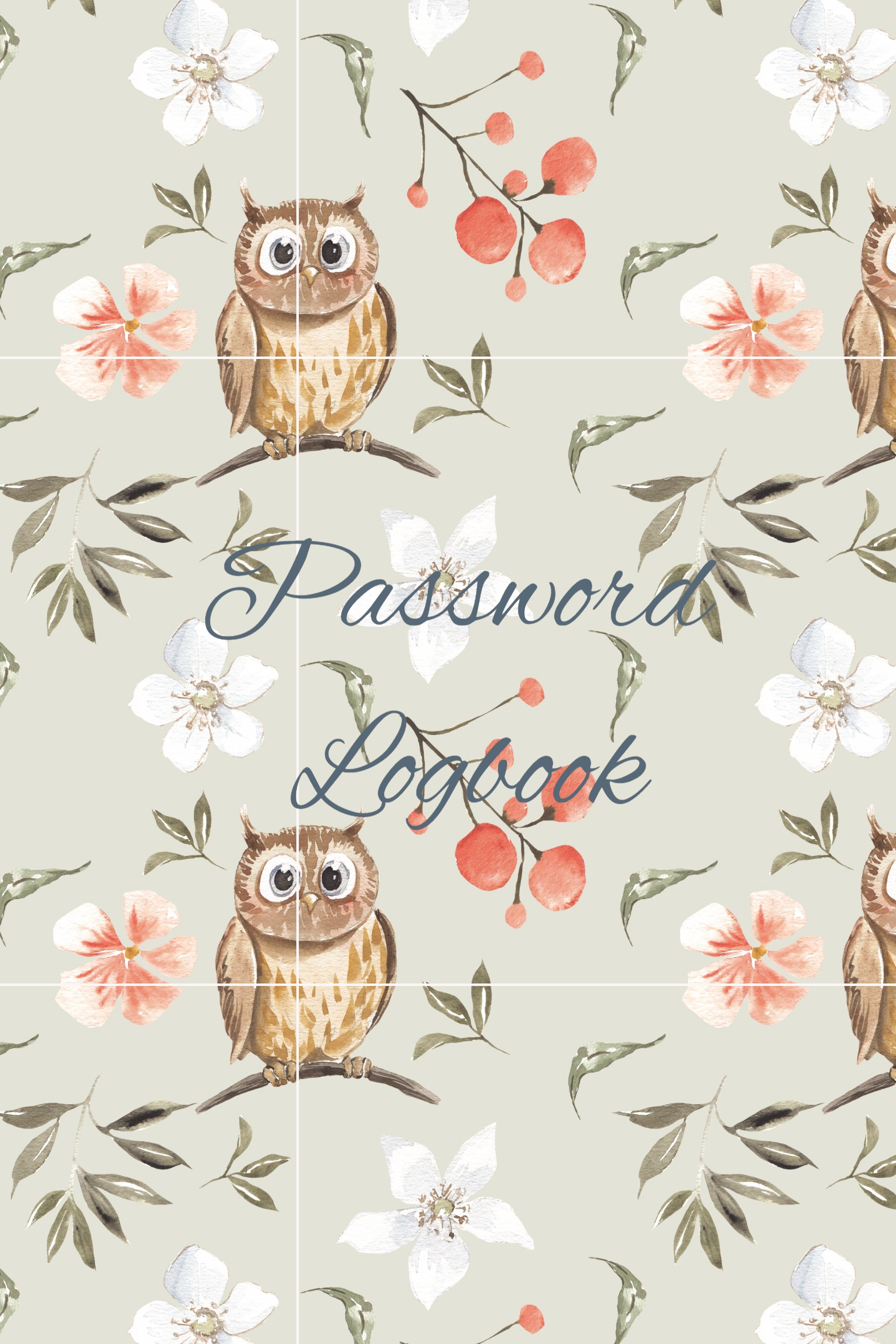 Alphabetical Order Password Logbook | Pothi.com