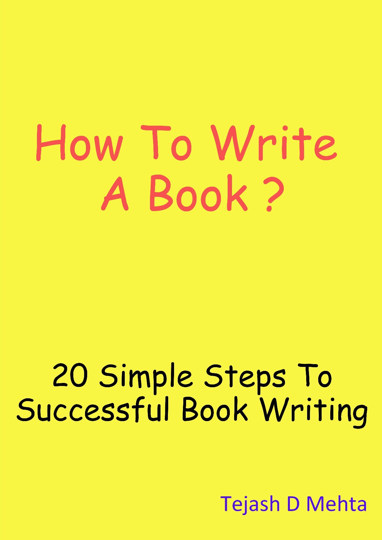 How To Write A Book | Pothi.com