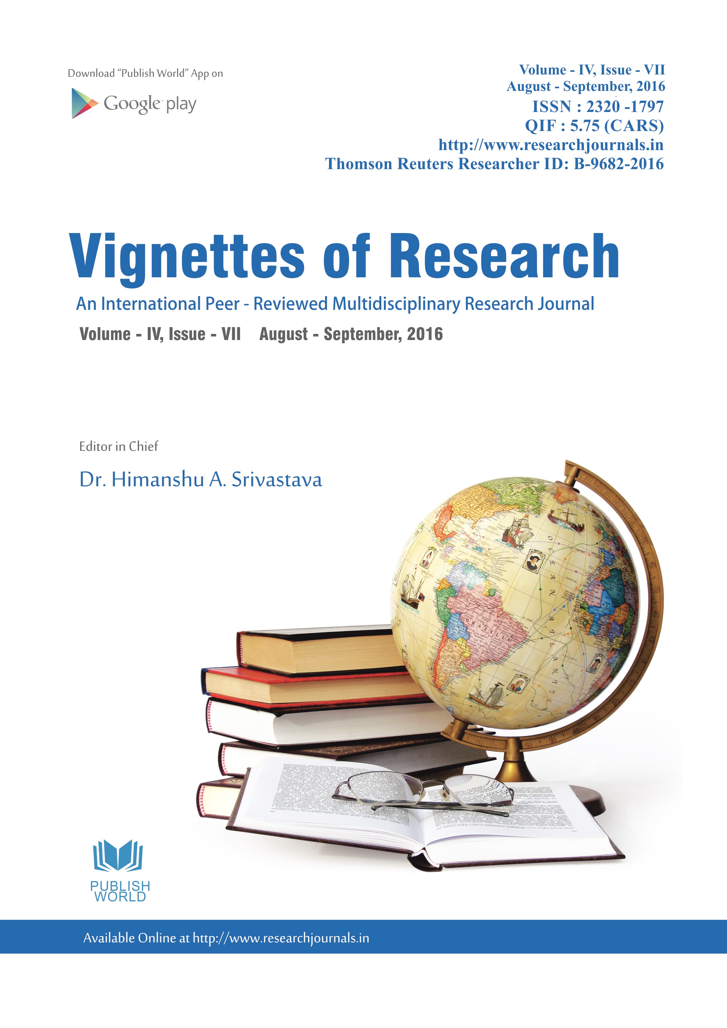 of Research August September, 2016 (Final Issue)