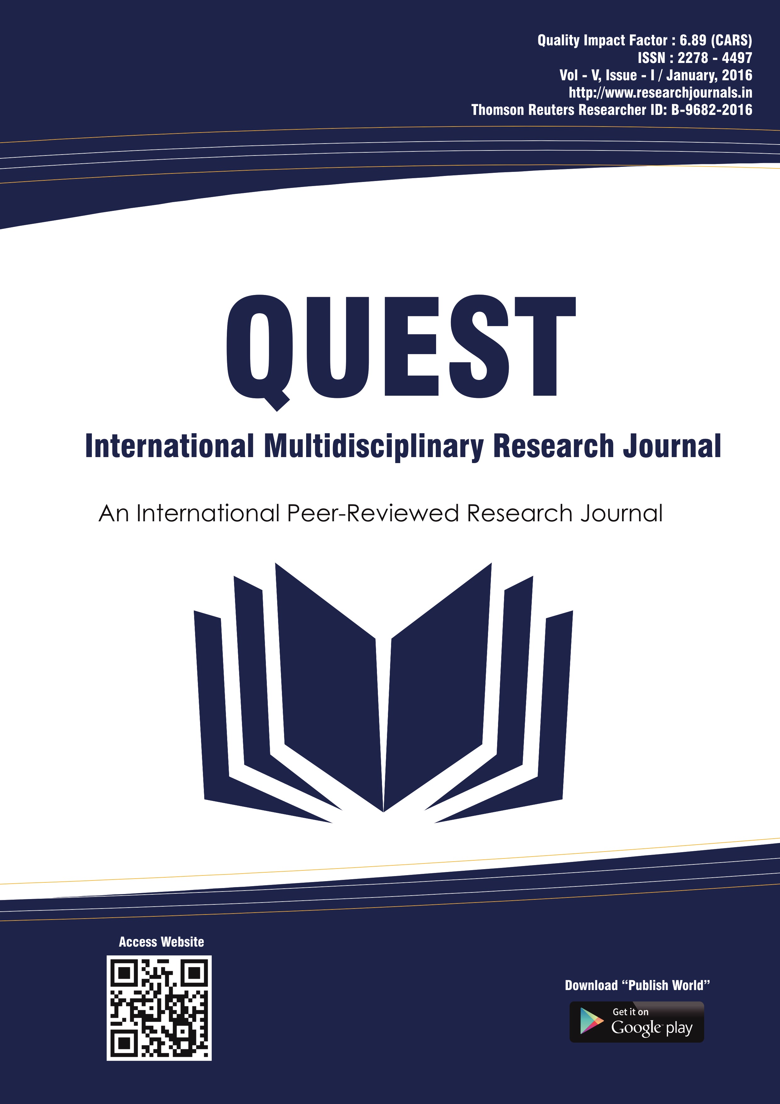 QUEST : JANUARY - 2016 [FINAL ISSUE] | Pothi.com