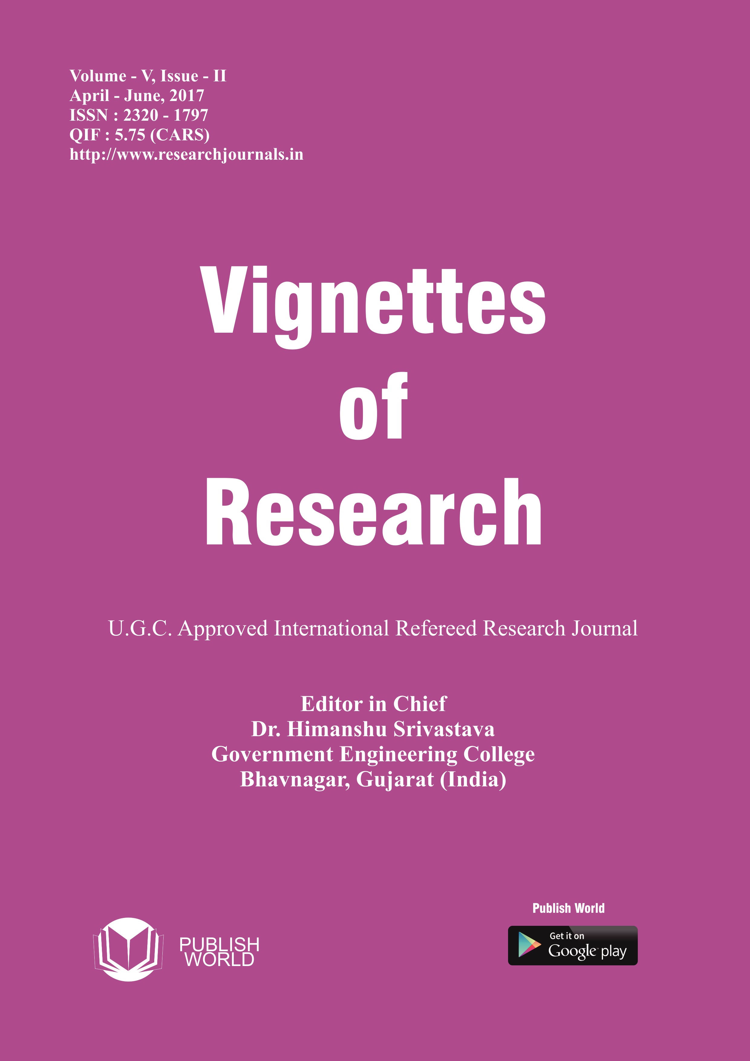 of Research April June, 2017