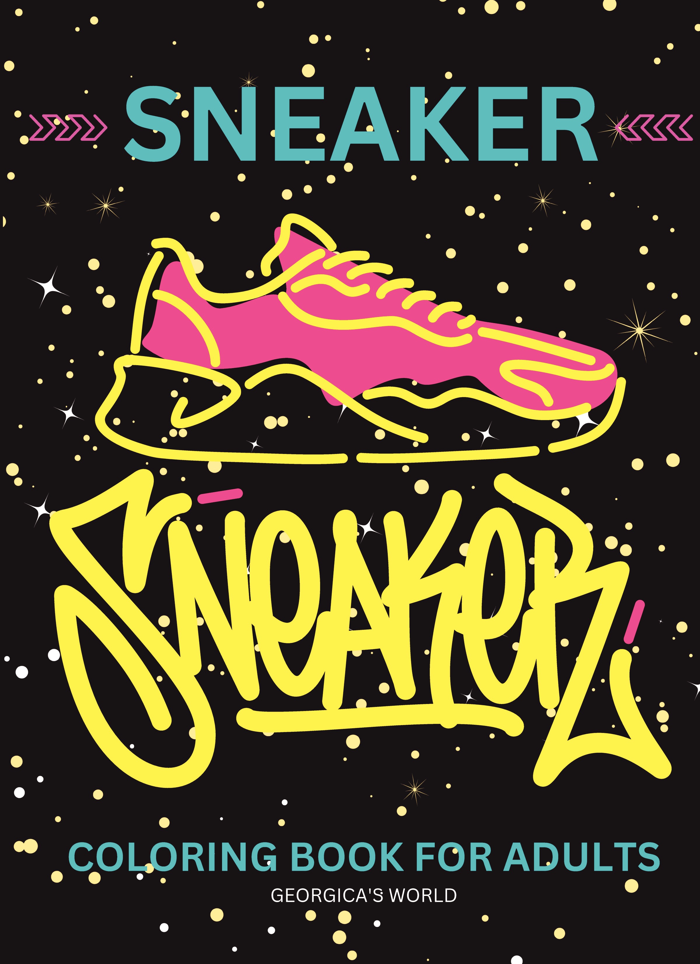 Sneaker Coloring Book for Adults | Pothi.com