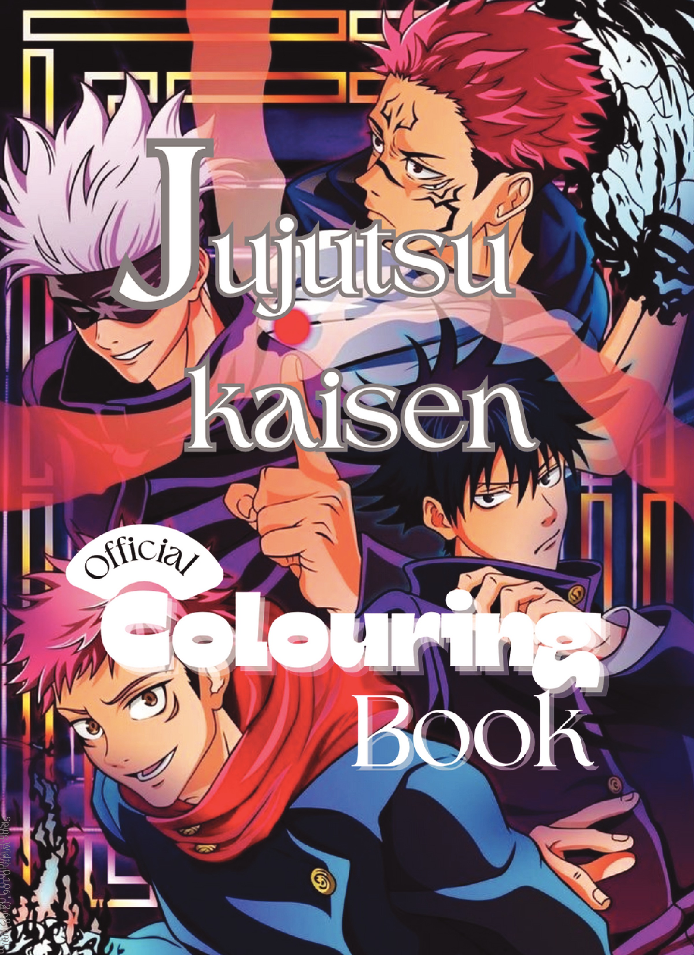 “Anime Magic: Jujutsu Kaisen Coloring Book” | Pothi.com