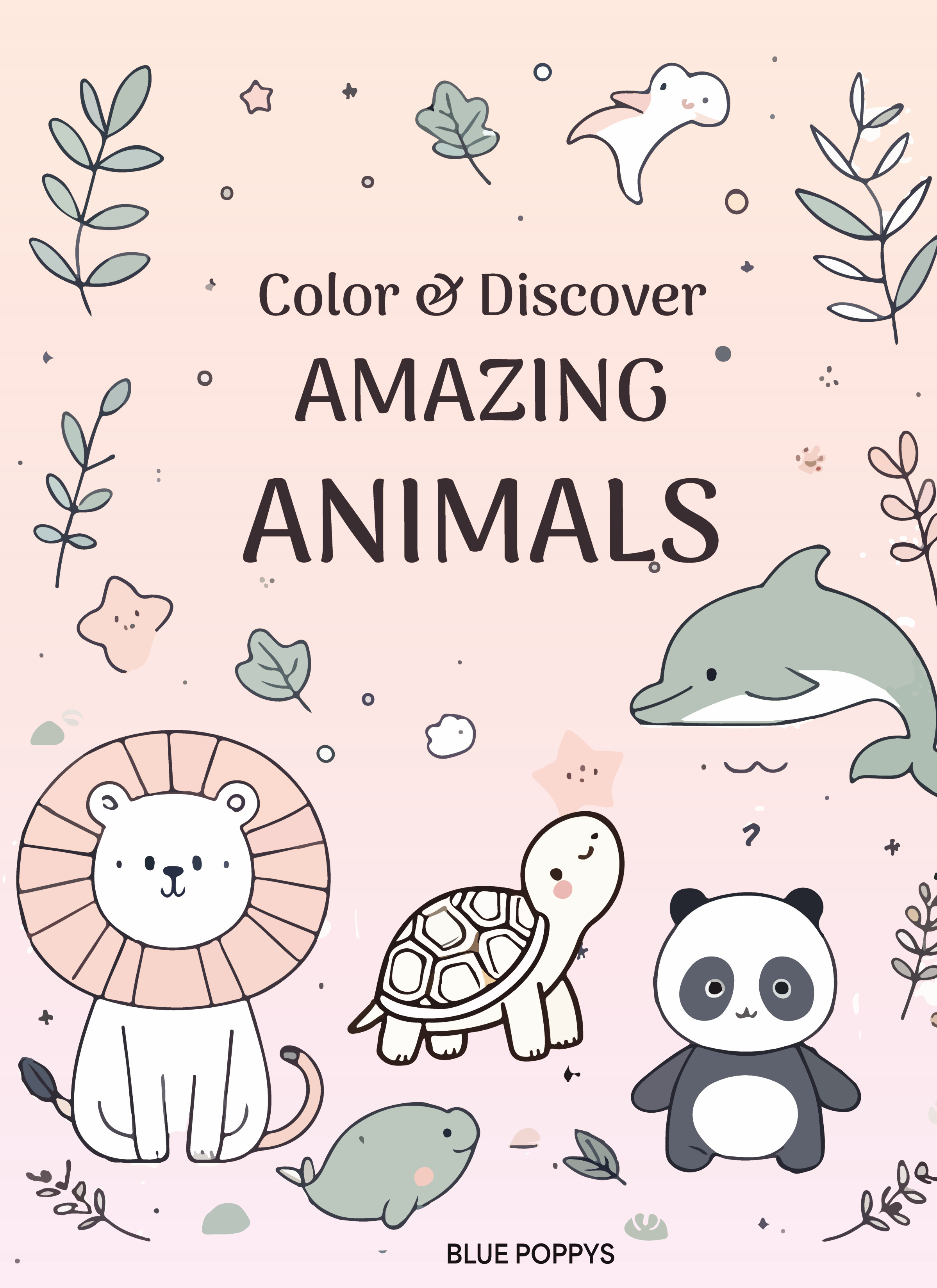 Animal Coloring And Facts Book Color Interior Pothi