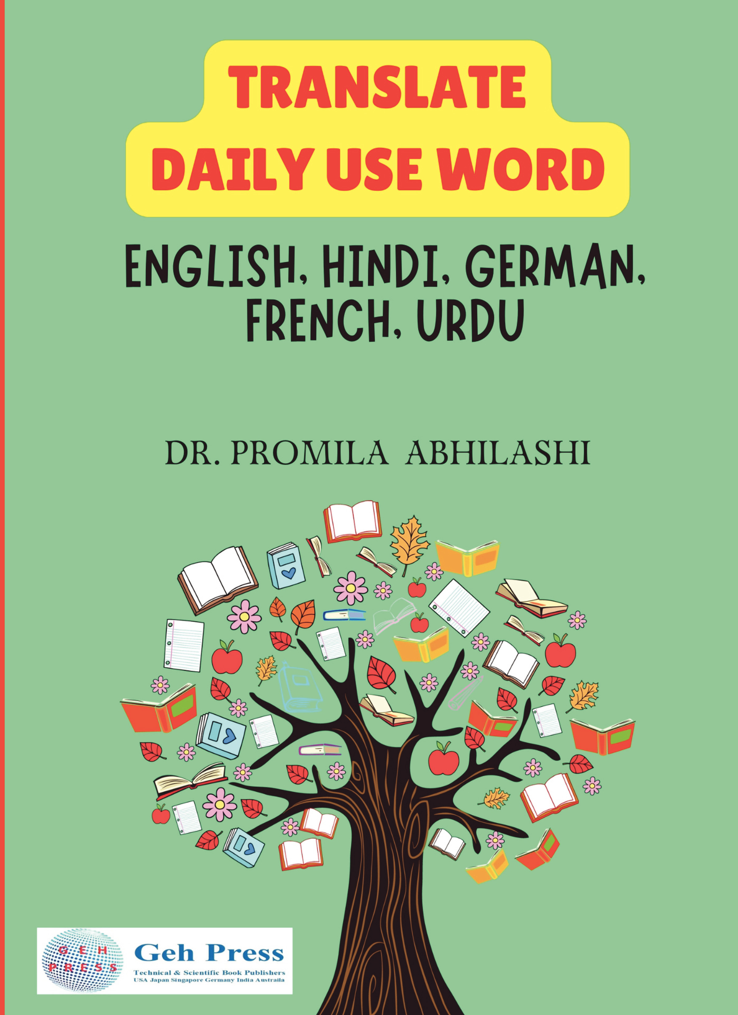 Translate Daily Use Word English, Hindi, German, French, Urdu | Pothi.com