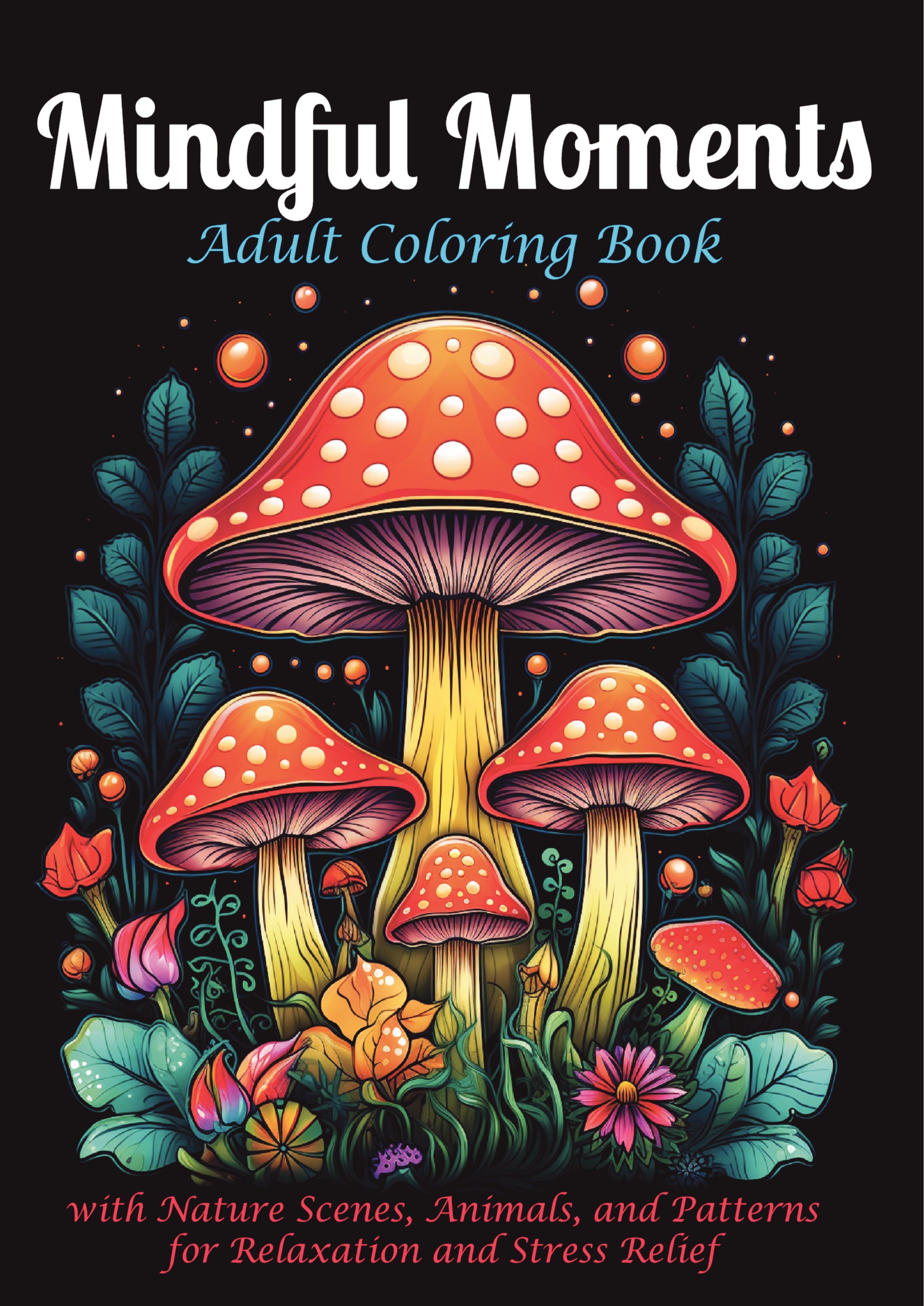 Mindful Moments: A Relaxing Coloring Book for Stress Relief and ...