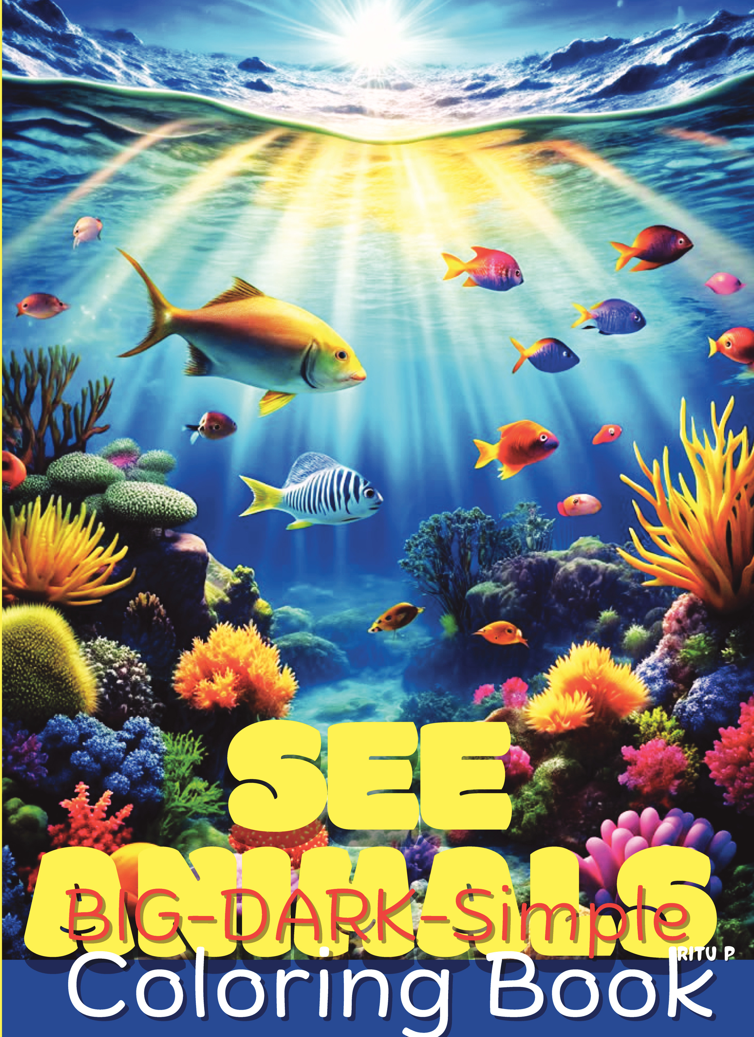 Sea Animal Coloring Book for Kids | Pothi.com