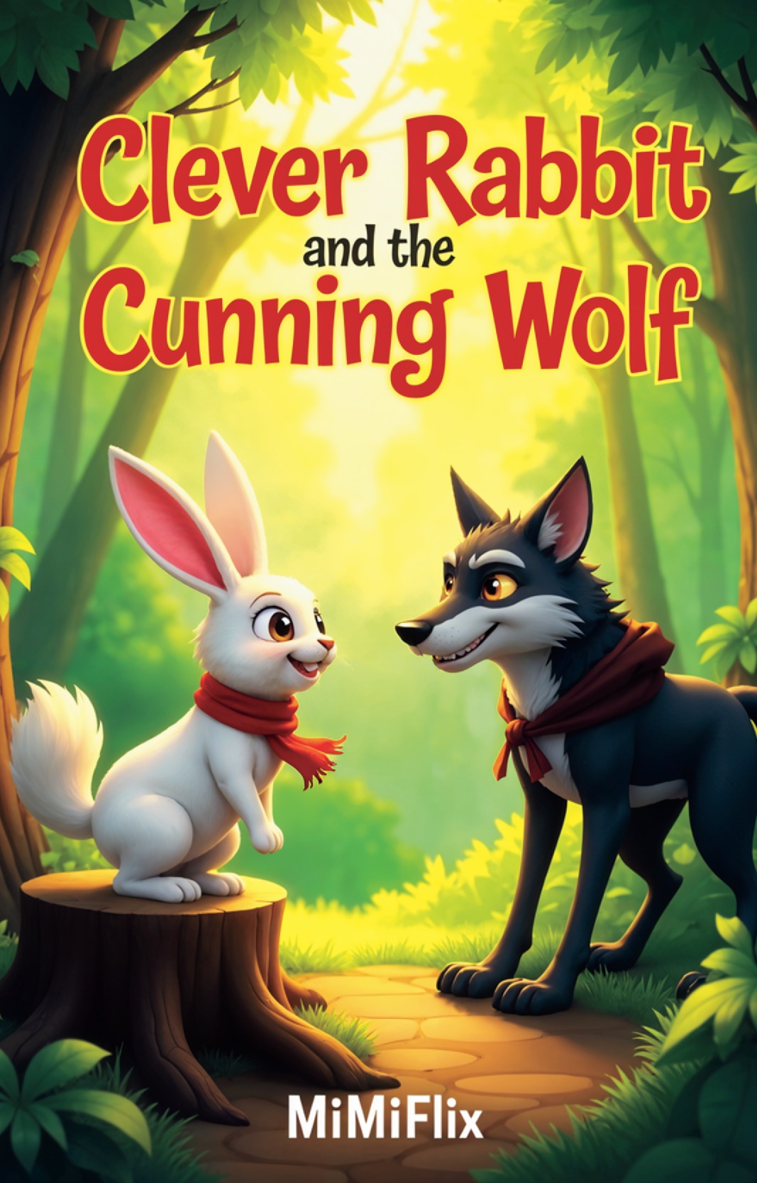 Clever Rabbit and the Cunning Wolf | Pothi.com