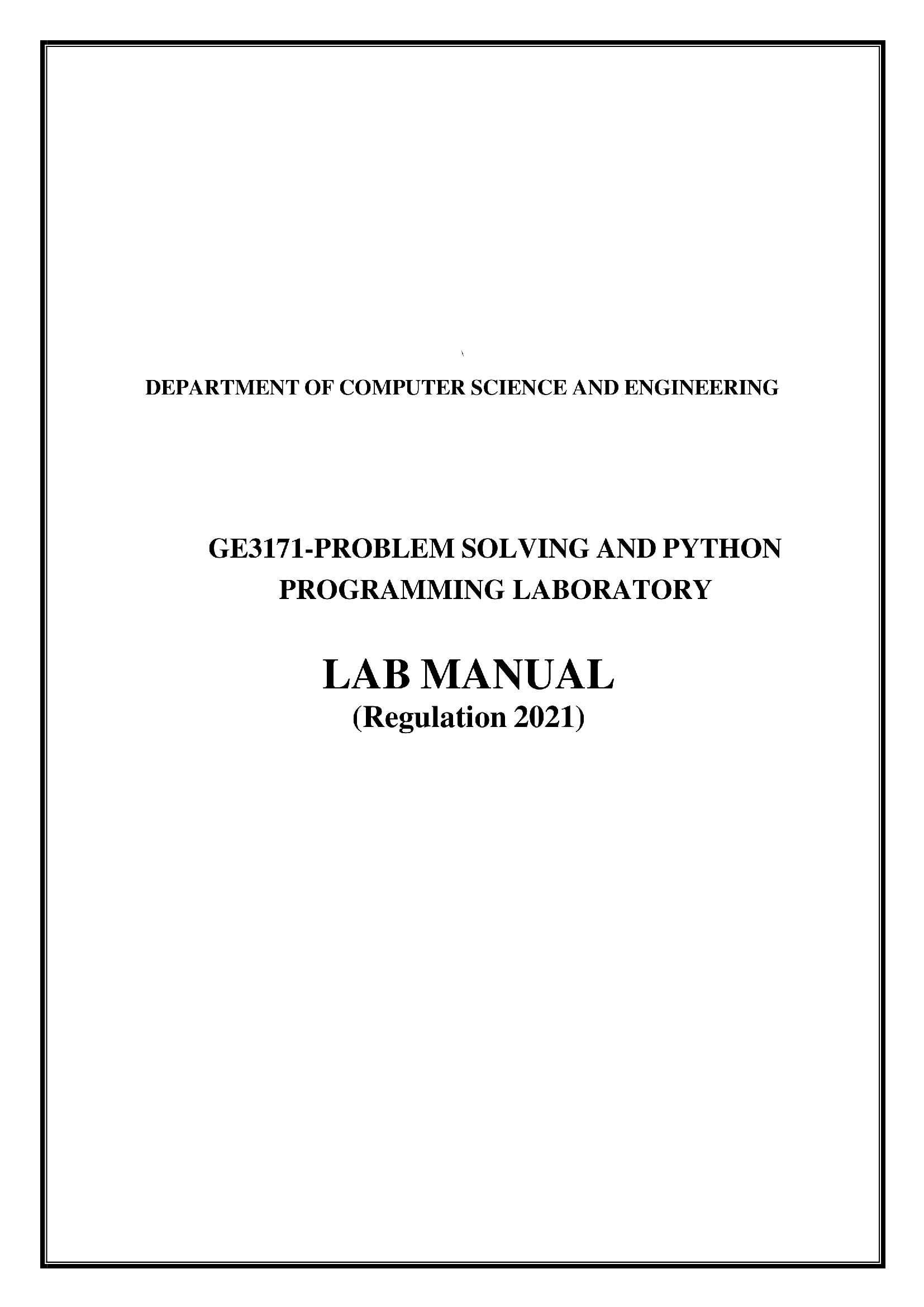 GE3171-PSPP LAB MANUAL | Pothi.com