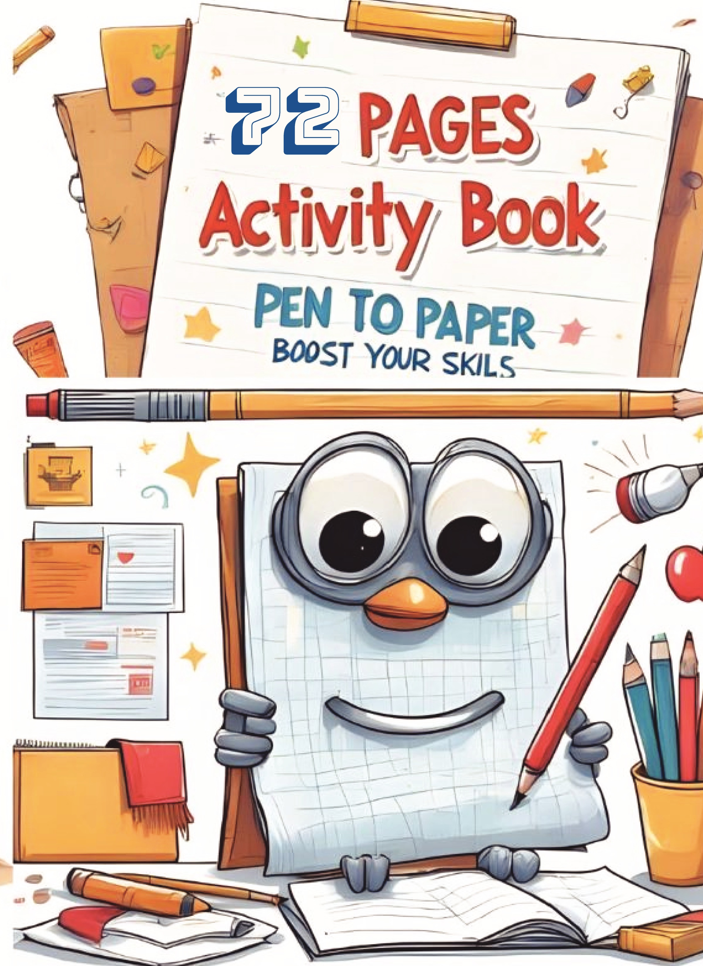 72 Pages Activity Book Pothi