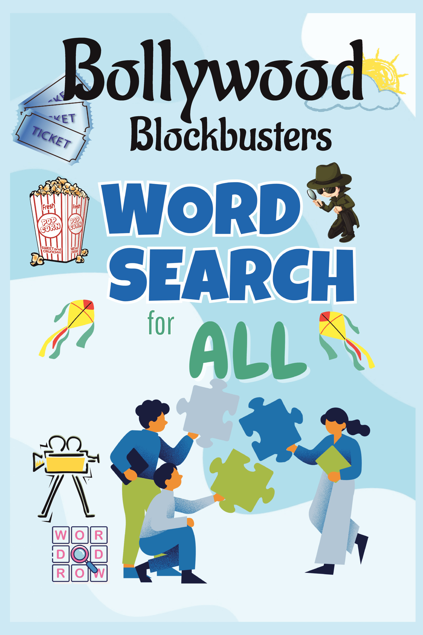 Bollywood Blockbusters Word Search Puzzles for All | Pothi.com
