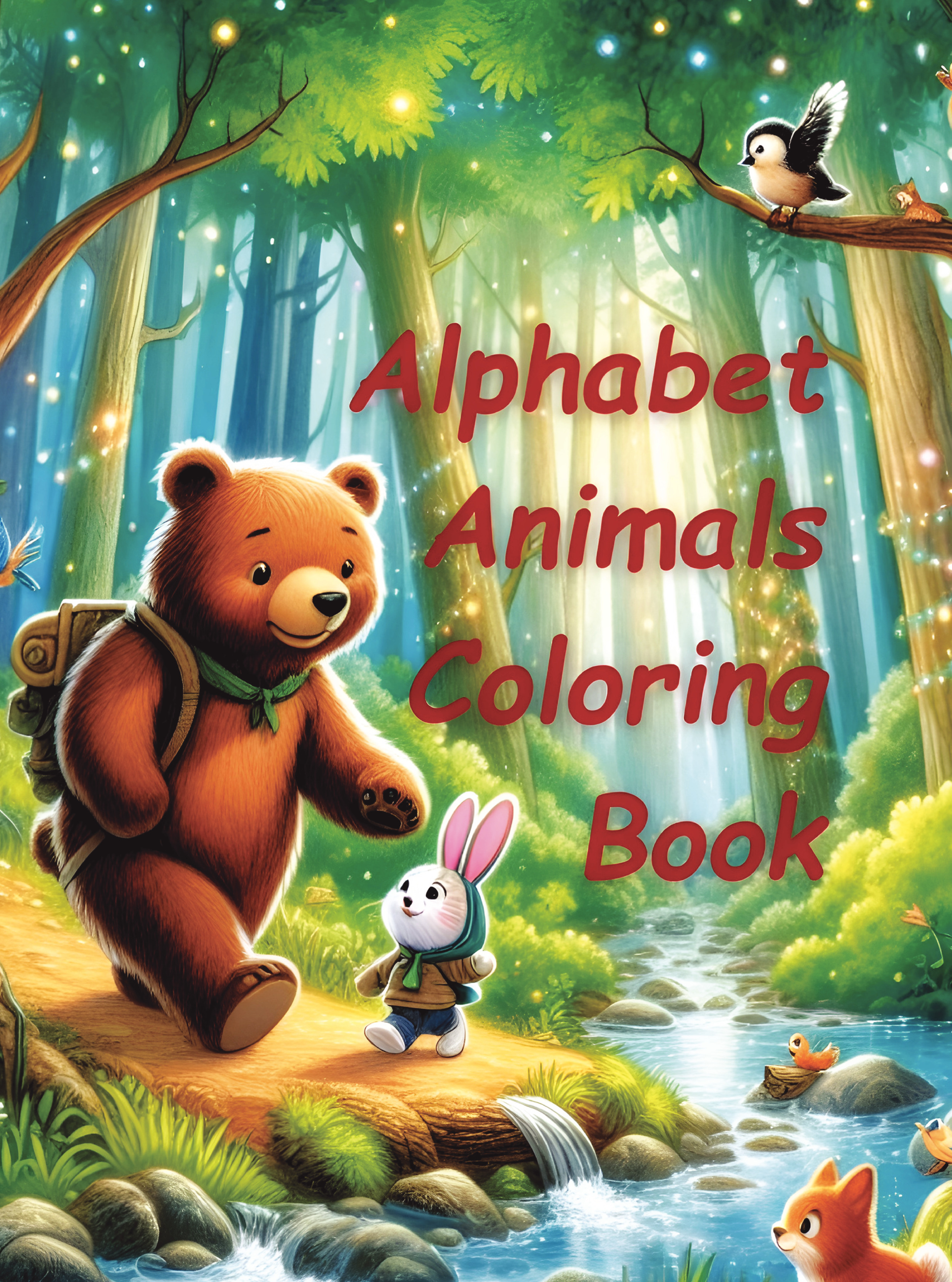 A-Z & Beyond: Alphabet Animals Coloring Book | Pothi.com