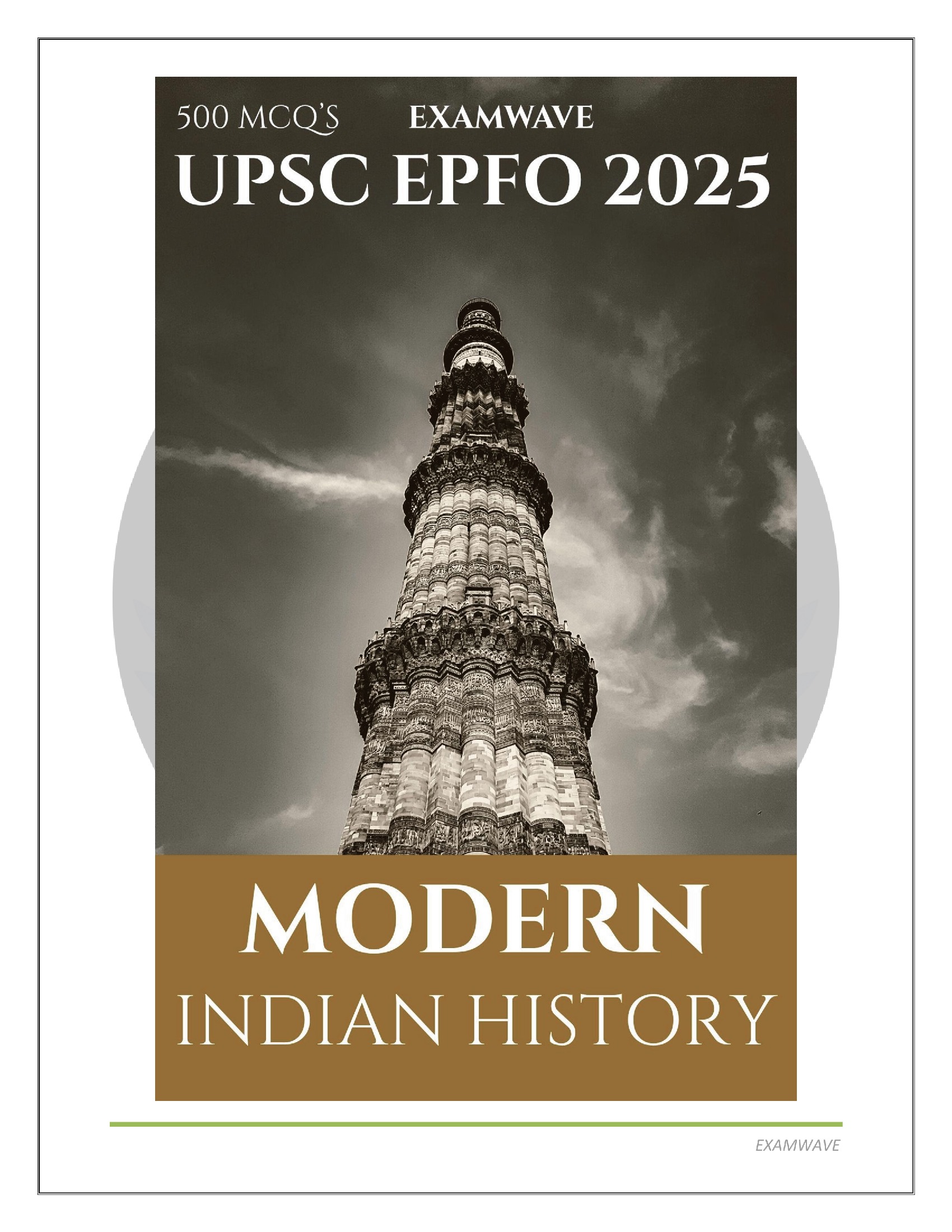 Modern Indian History (1757–1947) for UPSC EPFO & Competitive Exams ...