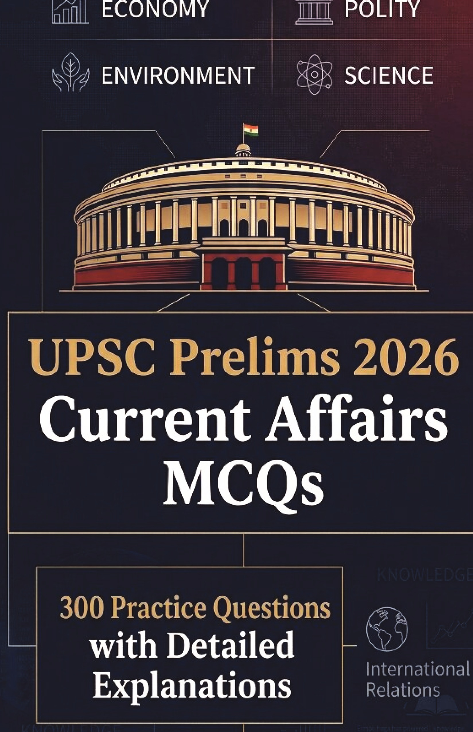 UPSC Prelims 2026 Current Affairs MCQs: 300 Practice Questions with ...