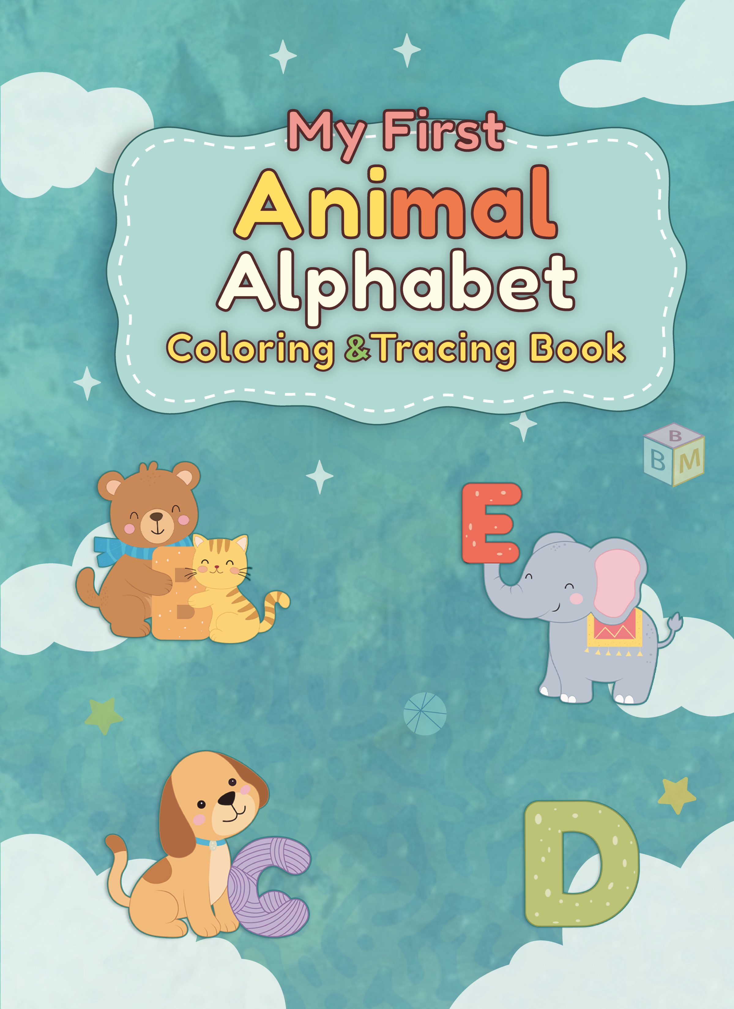 My First Animal Alphabet Coloring & Tracing Book | Pothi.com