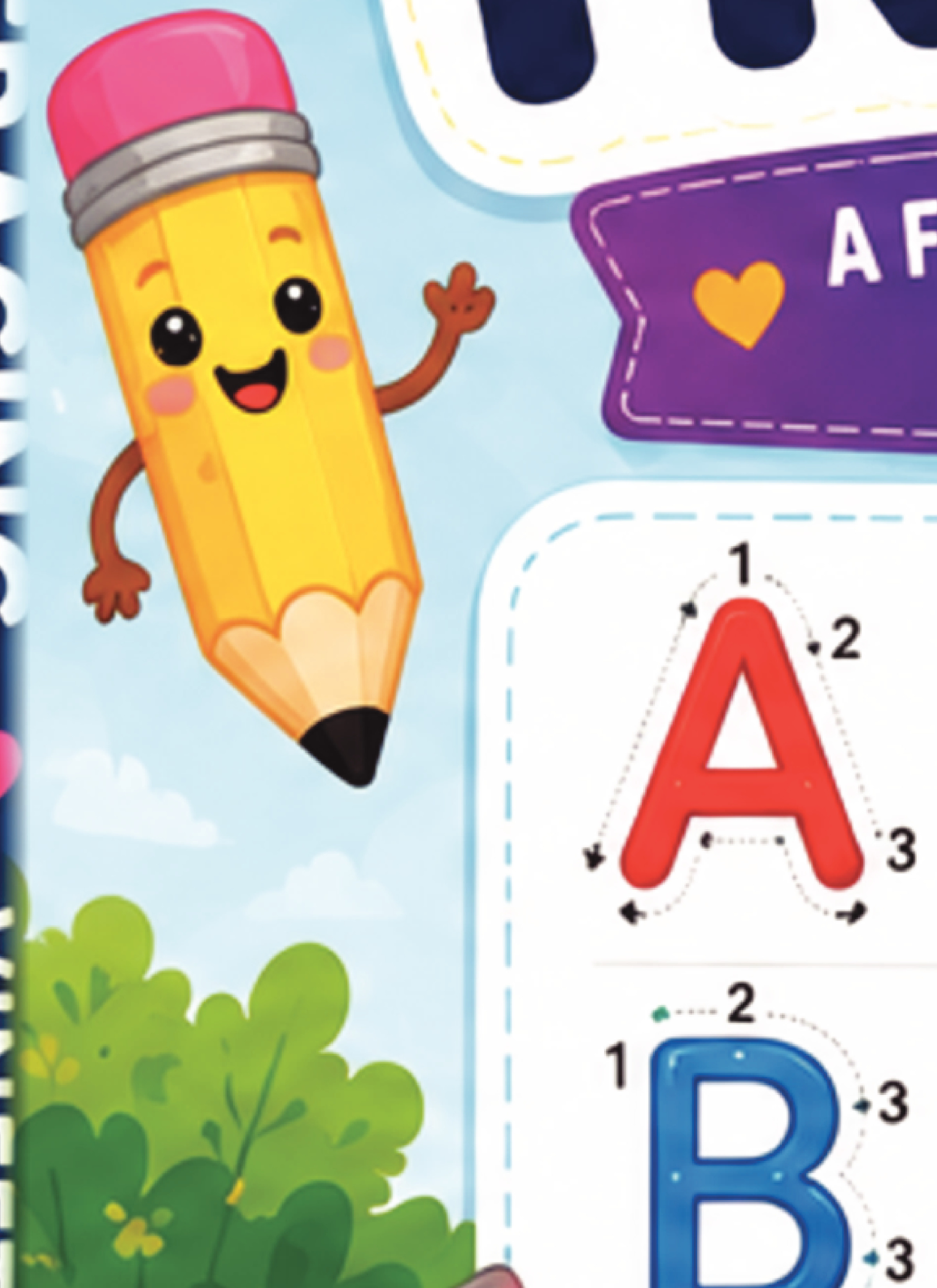 Letter Tracing Book for Preschoolers: Learn to Write Alphabet ABC ...